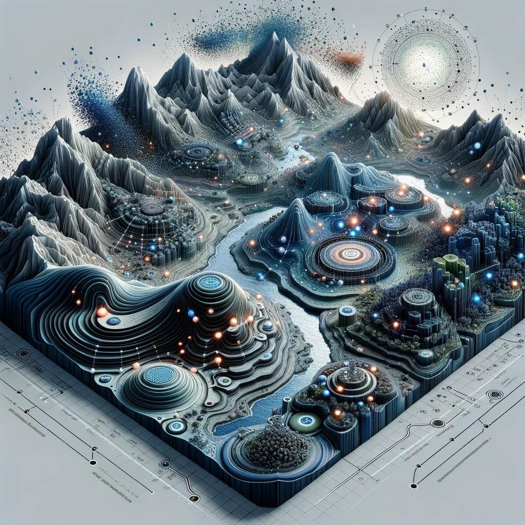 Artistic Presentation of an Information Landscape
